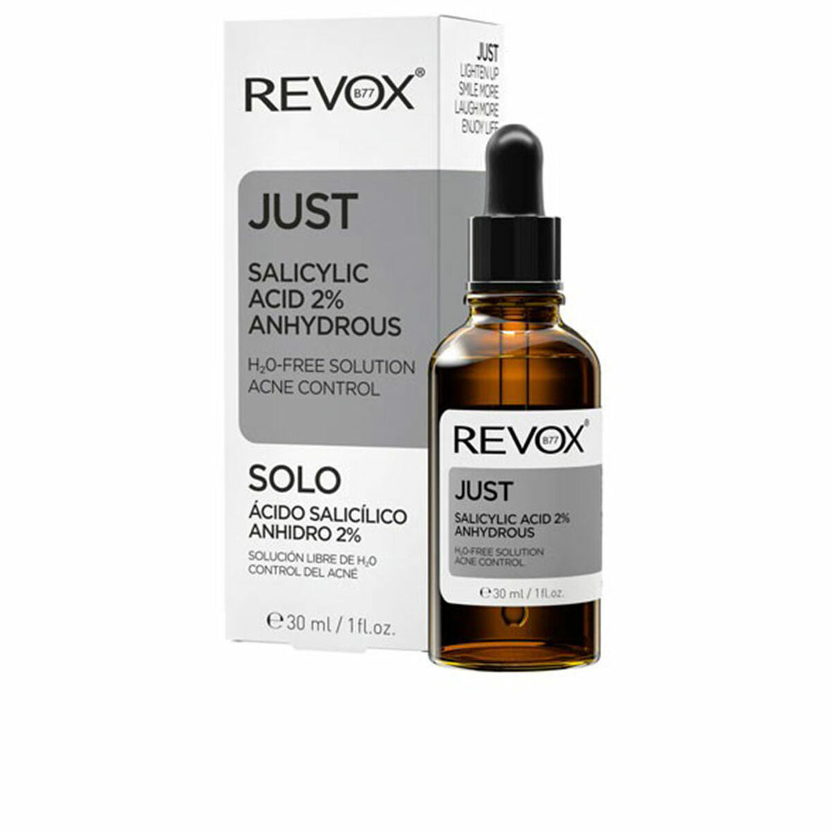 Ansigtsserum Revox B77 Kun 30 ml salicylsyre til kvinder serumflaske