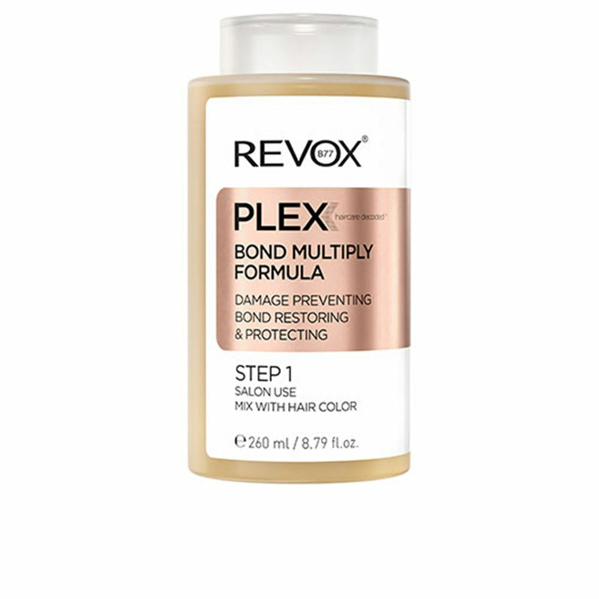 Beskyttende hårpleje Revox B77 Plex Step 1 260 ml til Dame-produktemballage