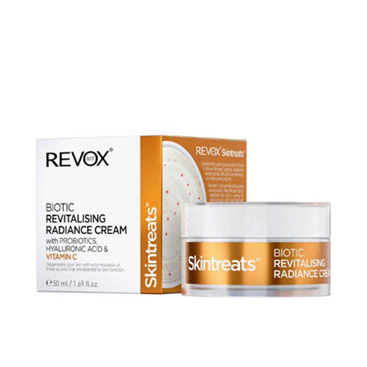 Dagcreme Revox B77 SKINTREATS 50 ml til kvinder hudpleje emballage