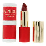 La Perla, Matte Silk, Matte, Cream Lipstick, 102, Terracotta Red, 3.5 g