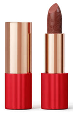 La Perla, Matte Silk, Matte, Cream Lipstick, 102, Terracotta Red, 3.5 g