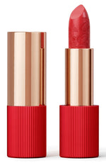 La Perla, Matte Silk, Matte, Cream Lipstick, 103, Coral Red, 3.5 g