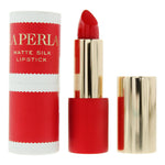 La Perla, Matte Silk, Matte Silk, Cream Lipstick, 105, Poppy Red, 3.5 g