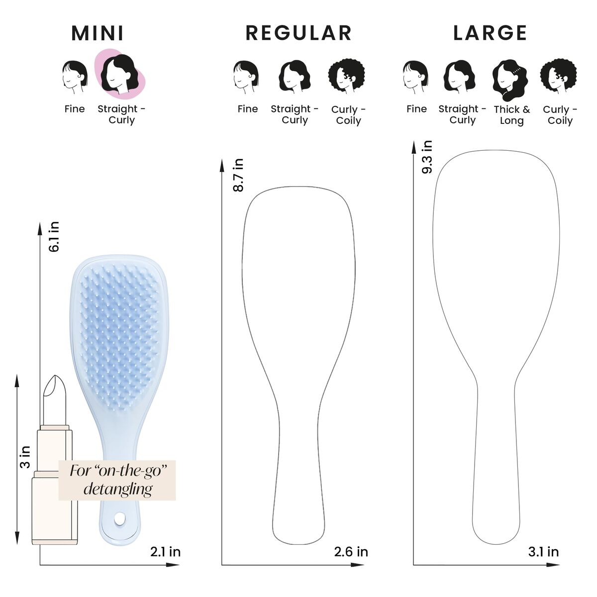 Hårtørrer Tangle Teezer ULTIMATE DETANGLER produktemballage
