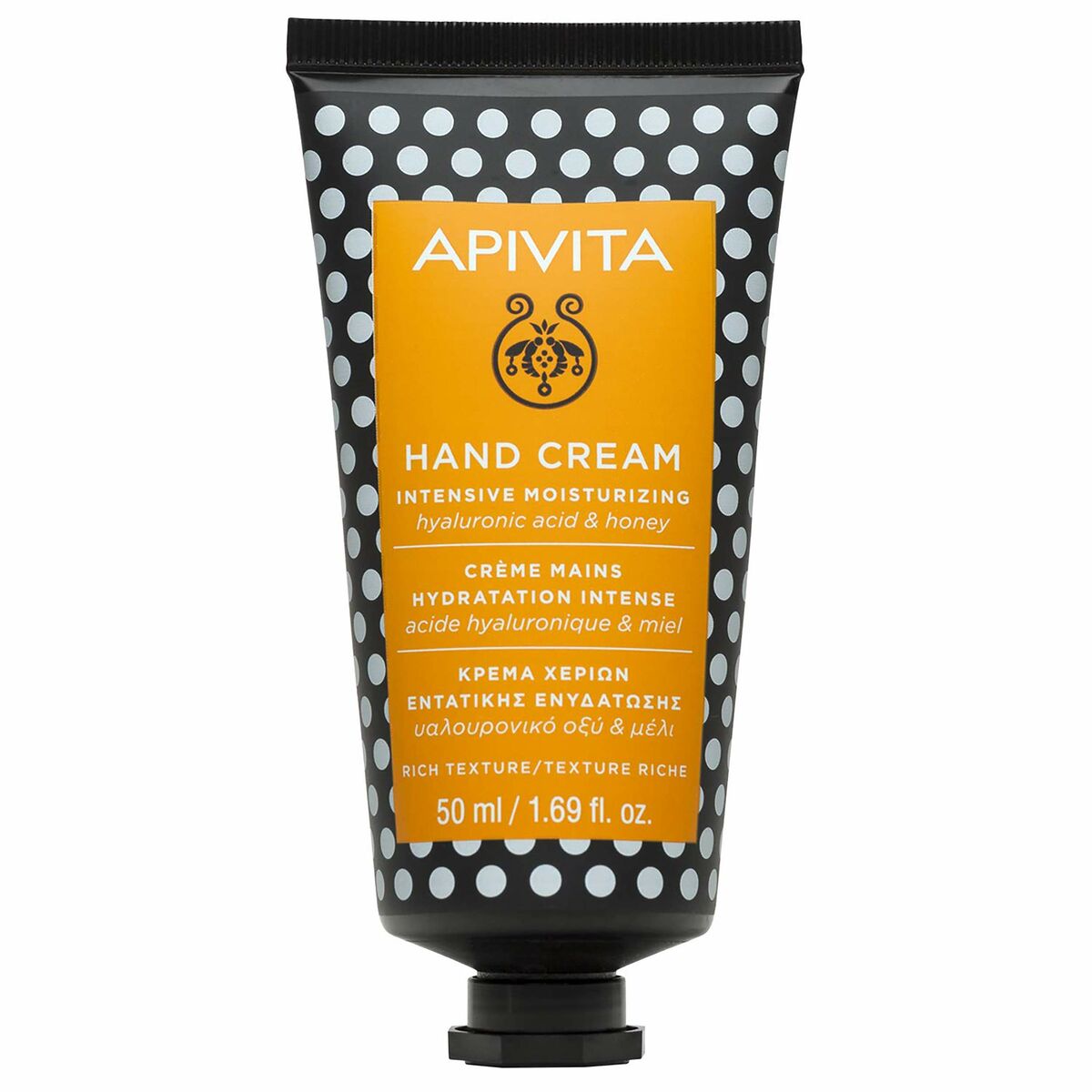 Body Cream Apivita Honning 50 ml til kvinder hudpleje emballage
