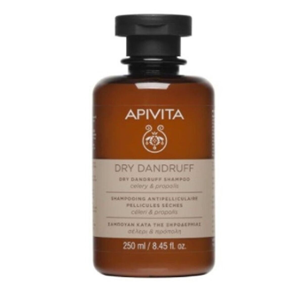 Shampoo Apivita Selleri & Propolis 50 ml til kvinder shampooflaske