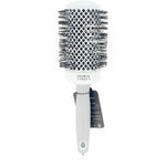 Detangling Hairbrush Olivia Garden EXPERT BLOWOUT SHINE Hvid Grå Ø 55 mm produktemballage