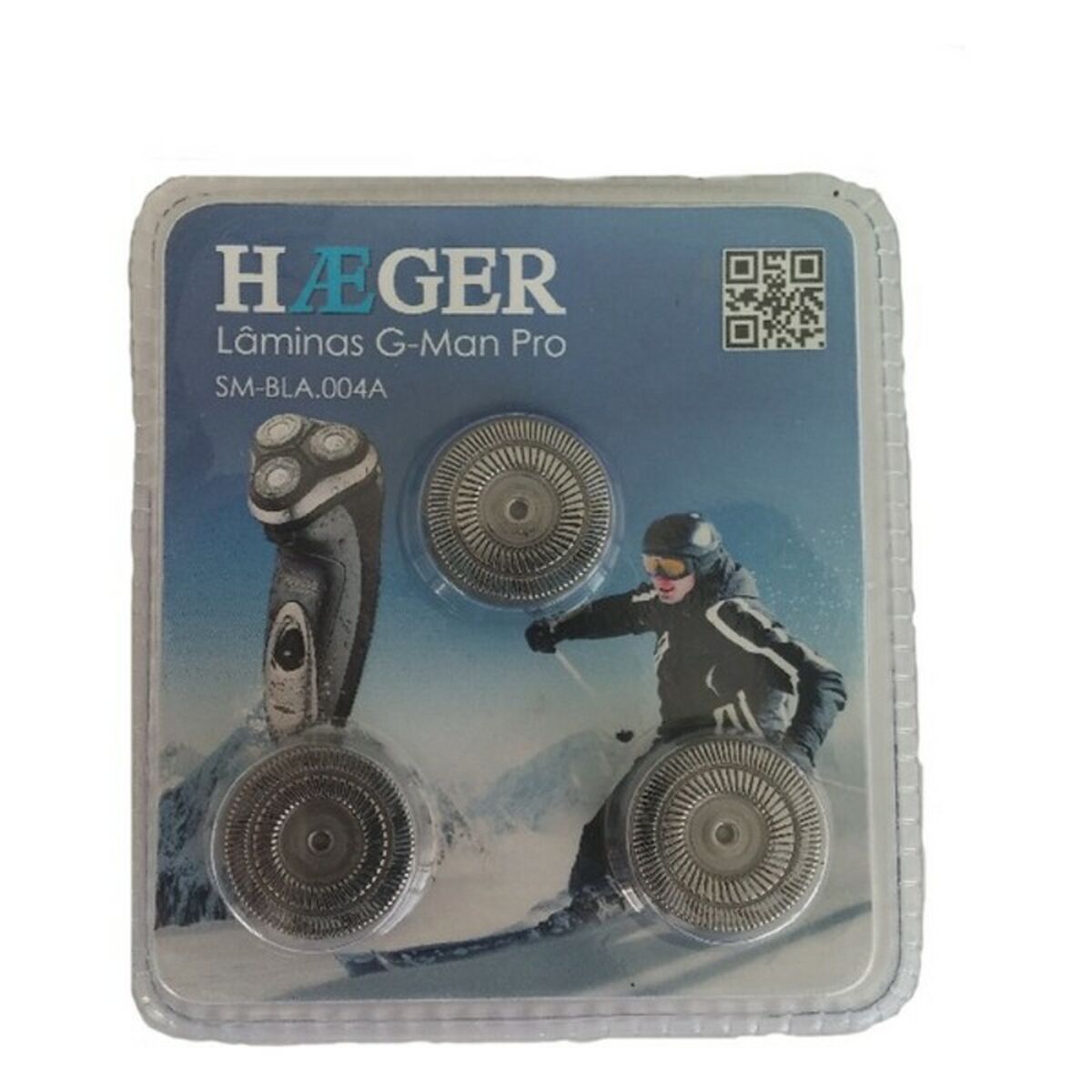 Barberblade Haeger G-Man Pro produktemballage