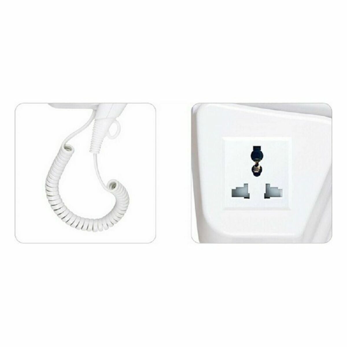 Hårtørrer Haeger HD-120.006A 1200 W Hvid produktemballage