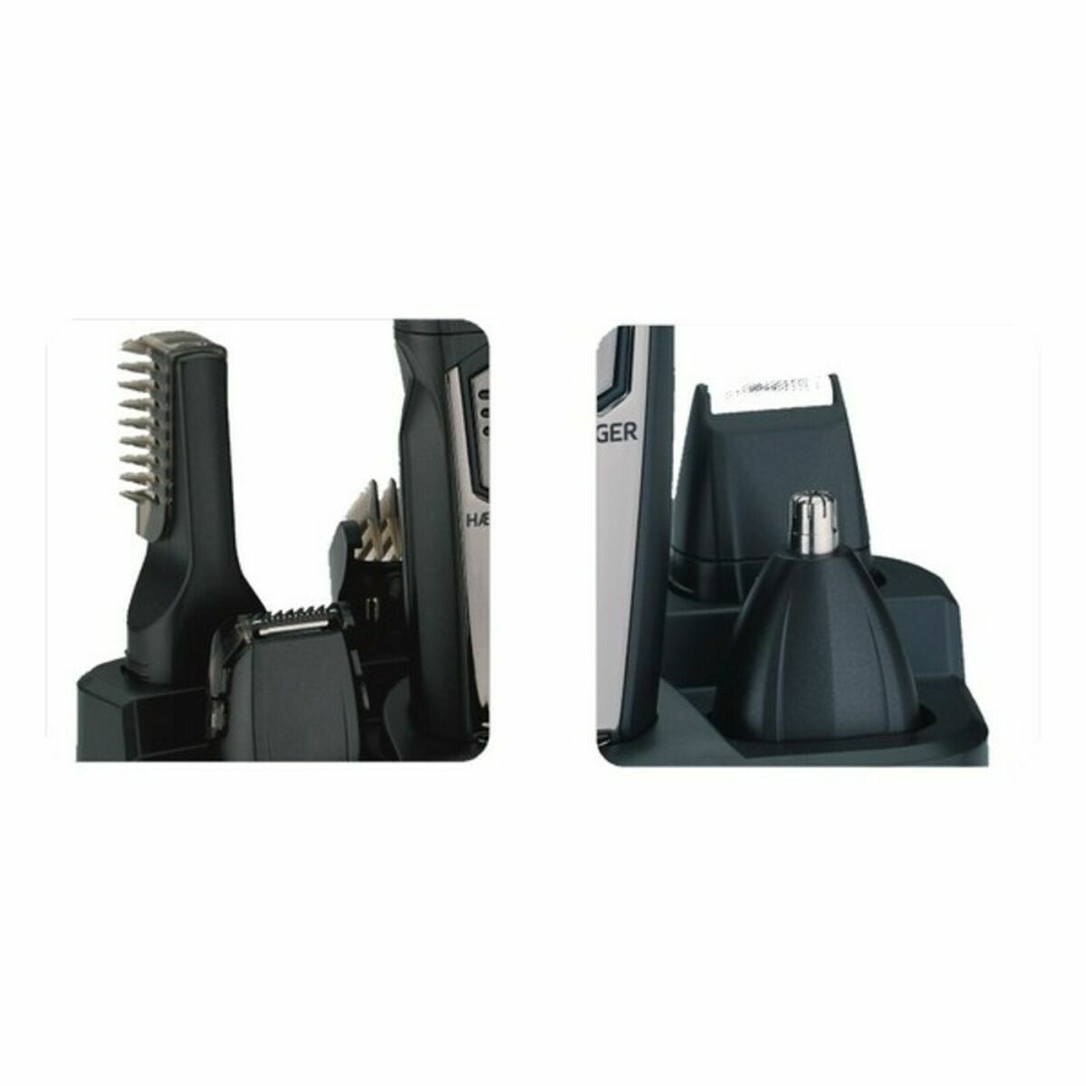 Genopladelig elektrisk barbermaskine Haeger HC-03W.010A produktemballage