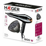 Hårtørrer Haeger HD-180.013A 1800 W Sort produktemballage