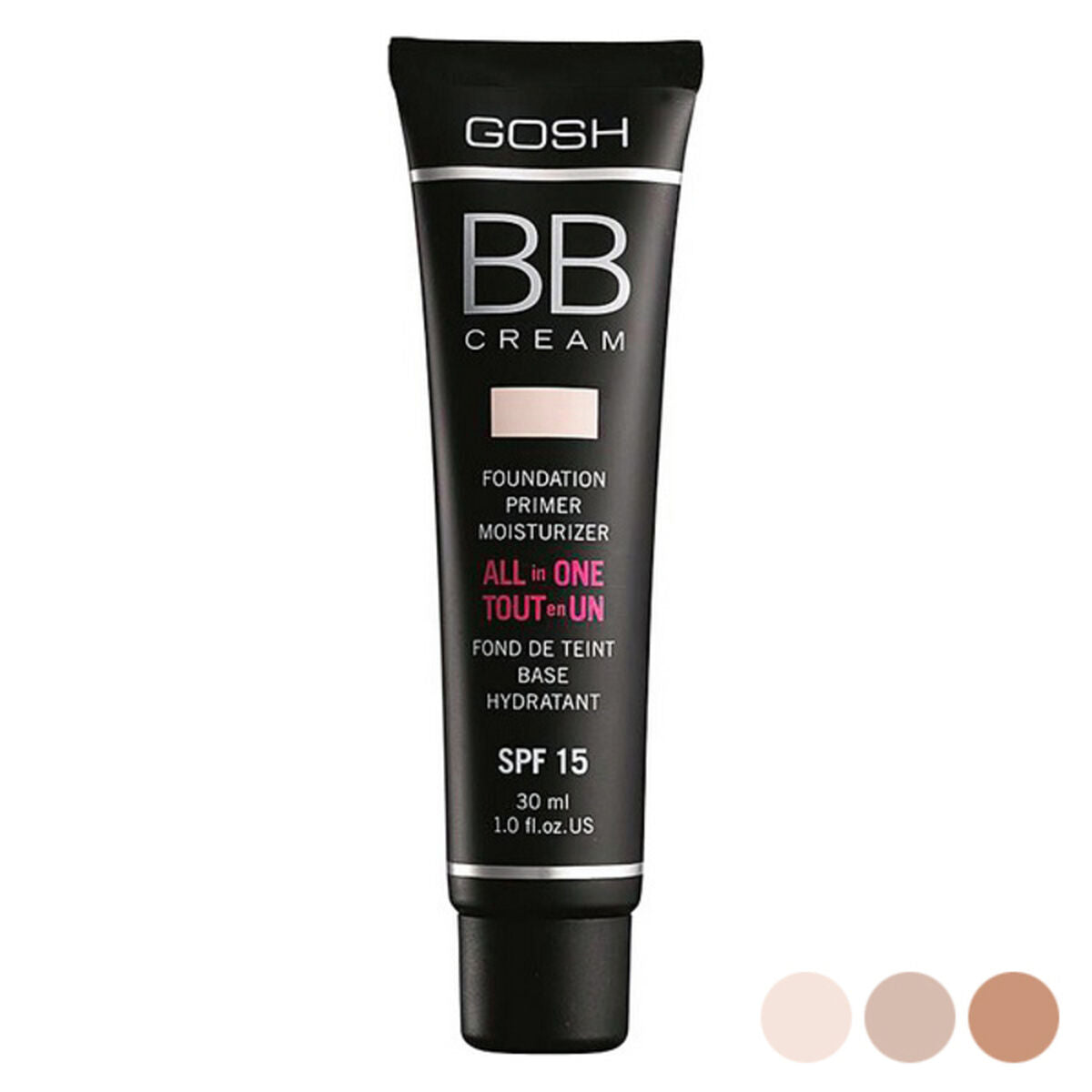 Crème Make-up Base BB Cream Gosh Copenhagen 30 ml hudplejeemballage