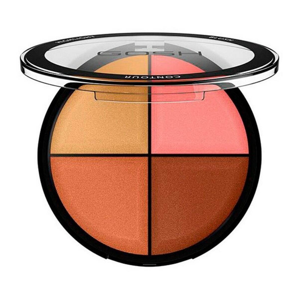 Highlighter Gosh Copenhagen 1529- Nº 002-Medium 20 g produktemballage