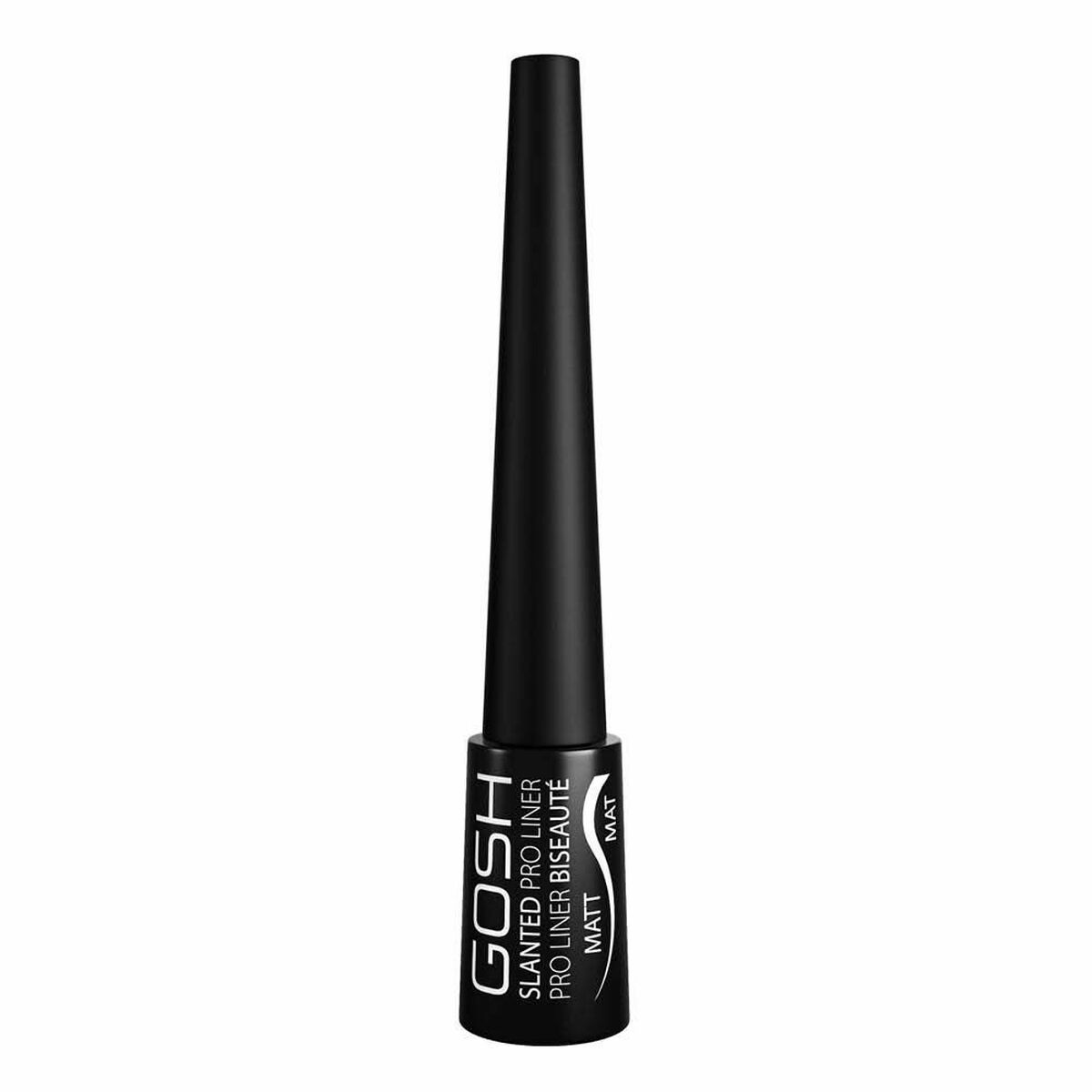 Eyeliner Gosh Copenhagen Slanted Nº 002-Mat Sort 3 ml makeup emballage