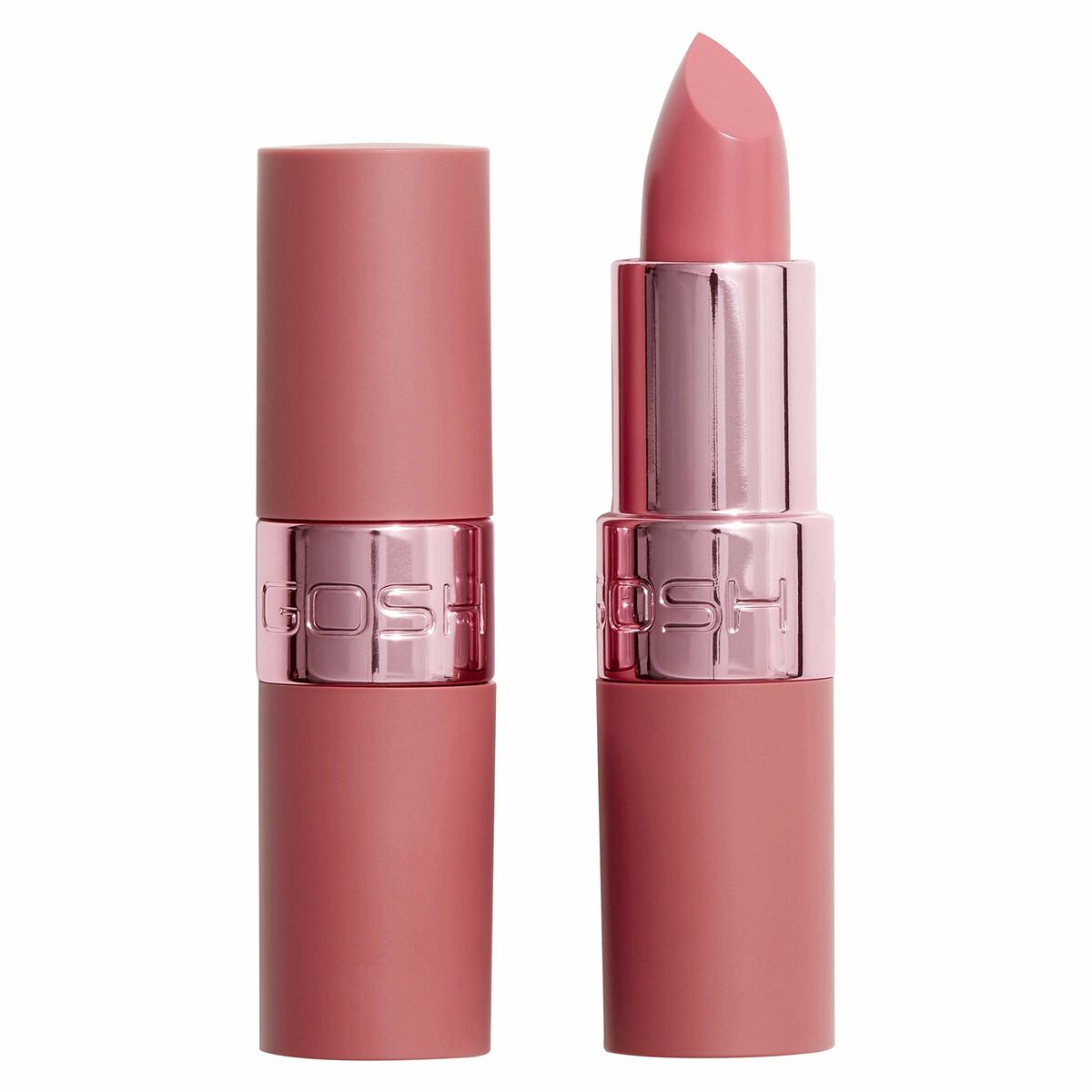 Læbepomade Gosh Copenhagen Luxury Rose Nº 001 Love 3,5 g hudplejeemballage 3,5 g