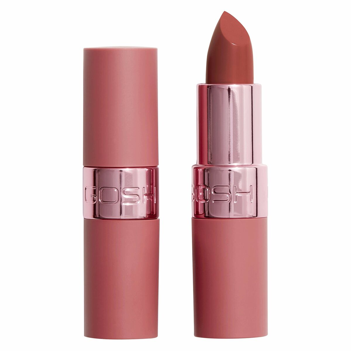Læbepomade Gosh Copenhagen Luxury Rose Nº 003 Adore 3,5 g hudplejeemballage 3,5 g