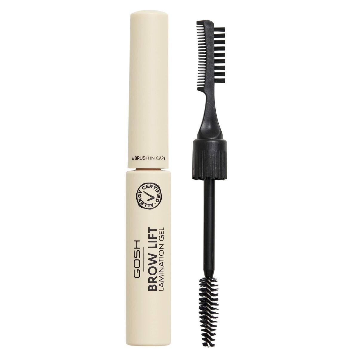 Eyebrow Fixing Gel Gosh Copenhagen Brow Lift Nº 001 Transparent 6 ml hudplejeemballage