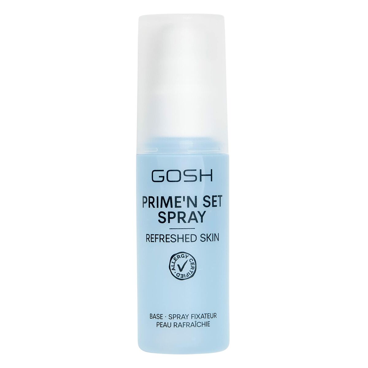 Makeup Fixer Gosh Copenhagen Prime'n Set Spray 50 ml produktemballage