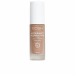 Creme Make-up Base Gosh Copenhagen HYDRAMATT Nº 01-Medium Mørkerød Spf 15 30 ml produktemballage
