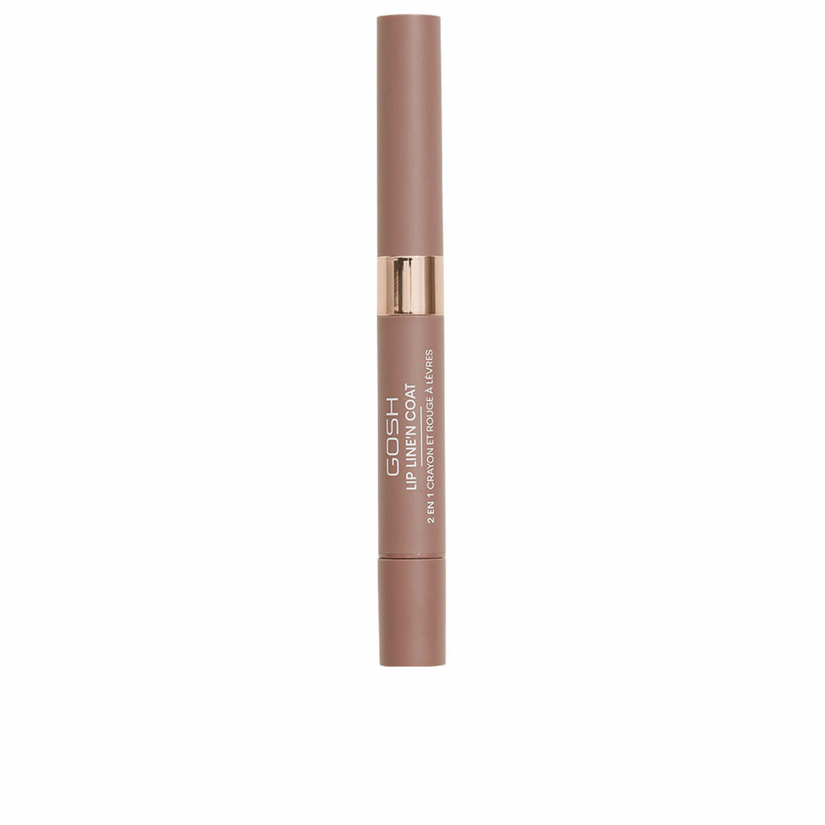 Lip Liner Pencil Gosh Copenhagen LIP LINE'N COAT Nº 002-Brændt Cinnamon 2 ml makeup emballage