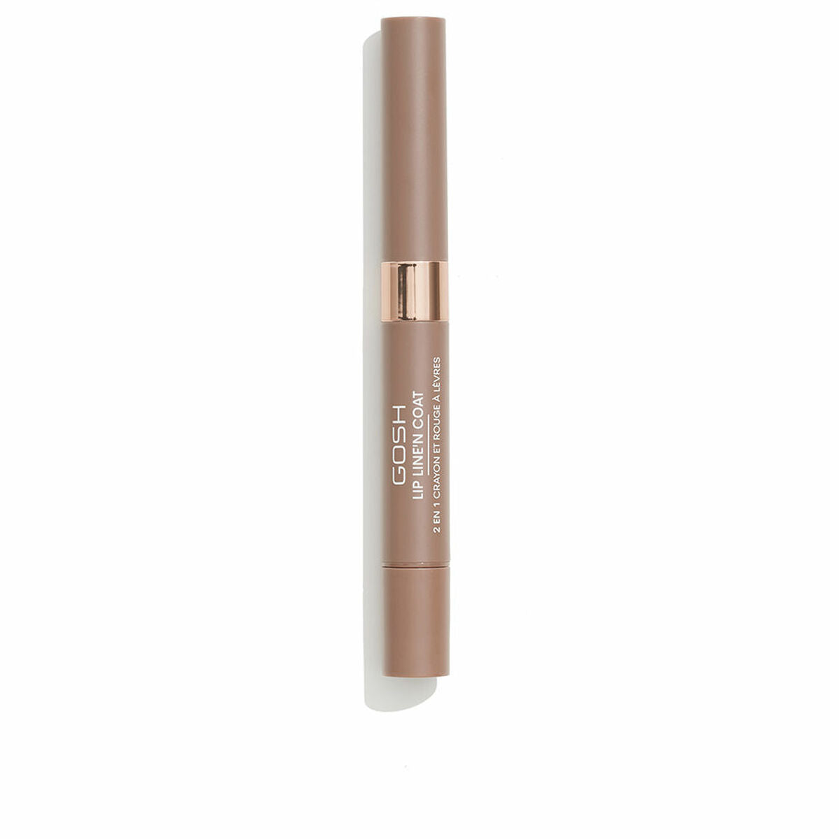 Læbestift Gosh Copenhagen LIP LINE'N COAT Nº 003-Soft Bougat 2 ml makeup emballage