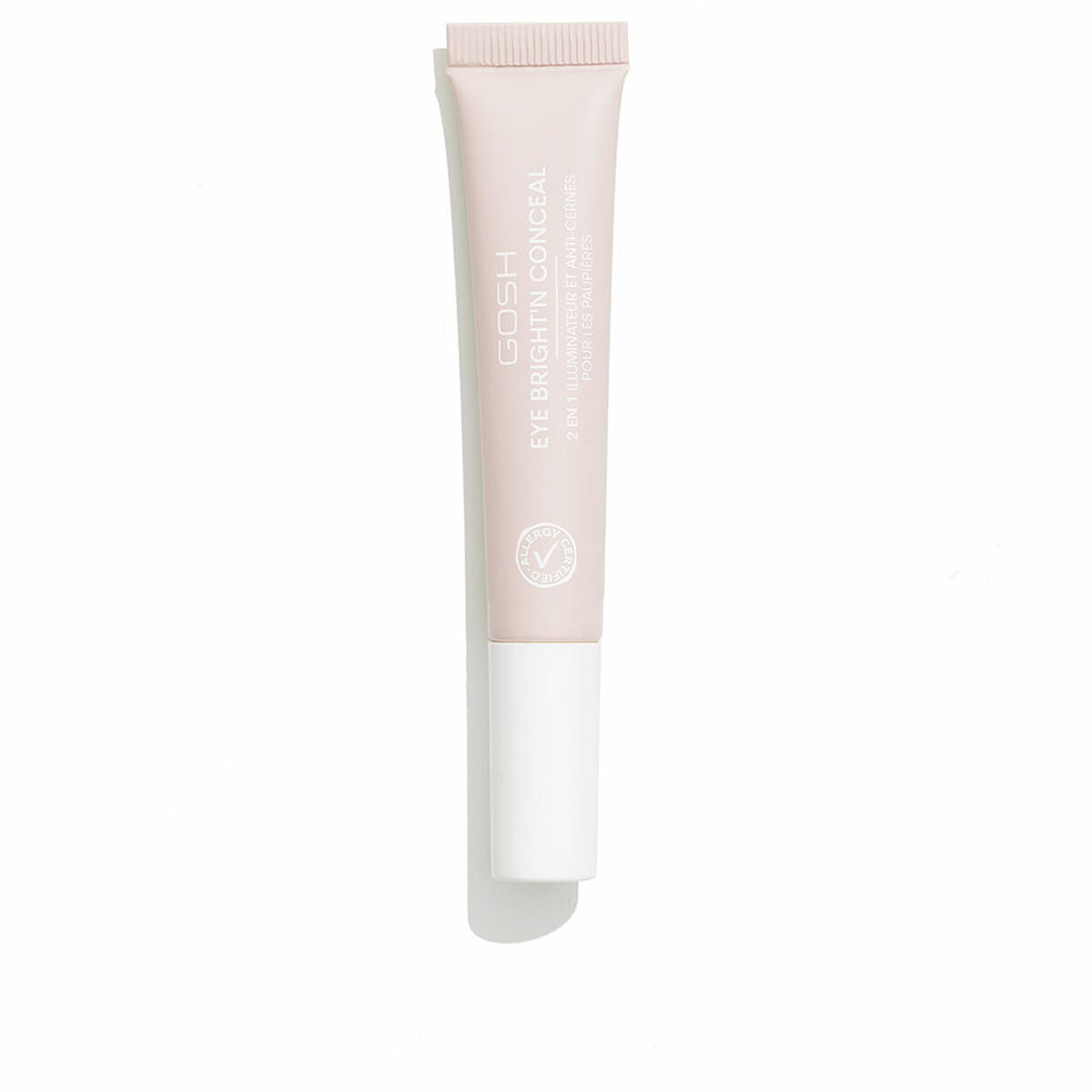 Liquid Corrector Gosh Copenhagen EYE BRIGHT'N CONCEAL Nº 002-Soft Pink 12 ml produktemballage