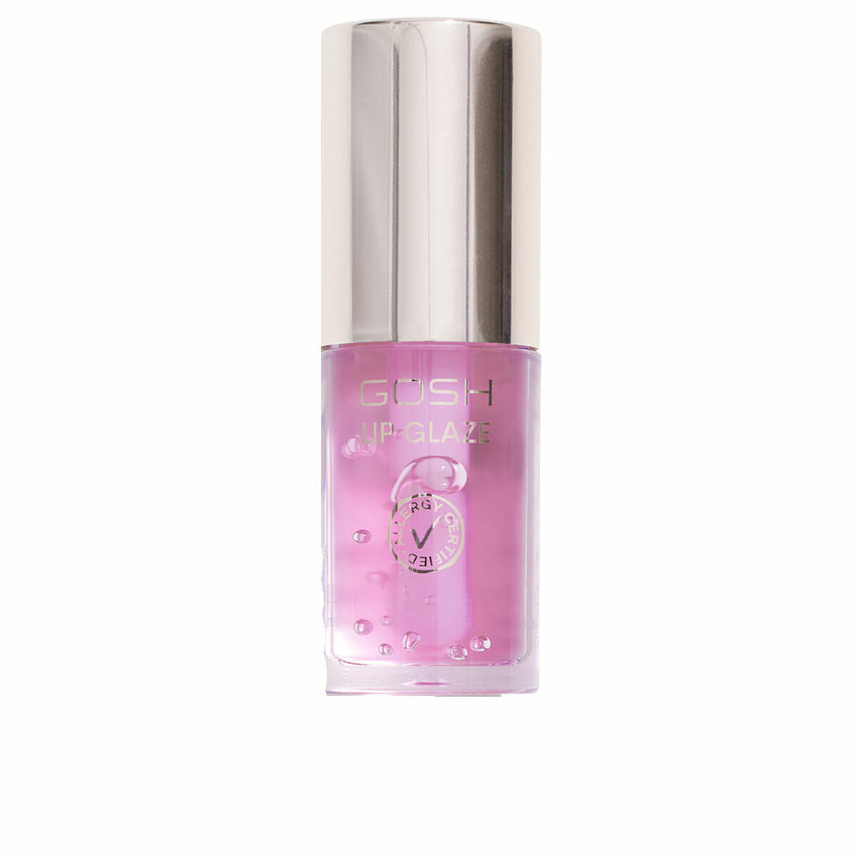 shimmer læbestift Gosh Copenhagen LIP GLAZE Nº 001-Shocking Pink 5,5 ml 5,5 ml makeup emballage