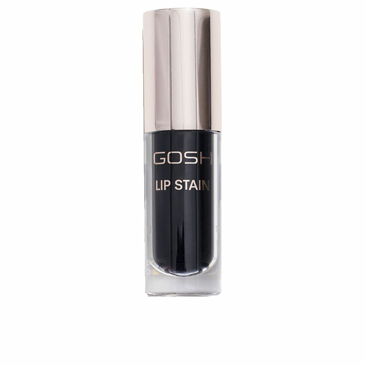 Farve til kinder og læber Gosh Copenhagen LIP STAIN Lilla Nº 003-Mørk Chokolade 3 ml produktemballage