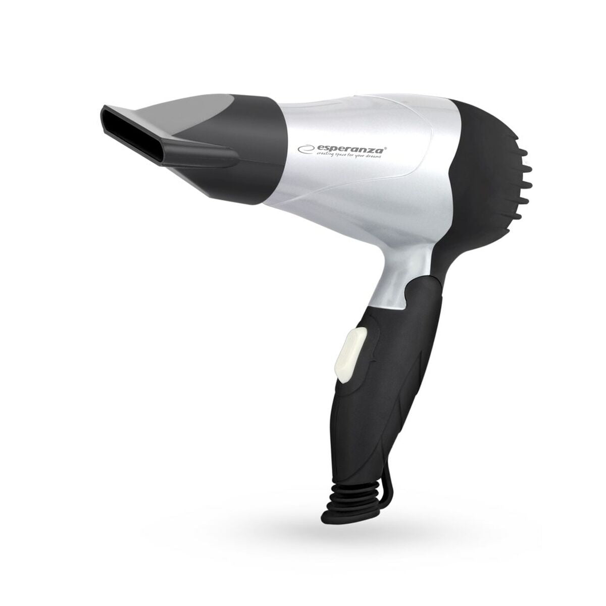 Hårtørrer Esperanza EBH002S Sort 850 W produktemballage