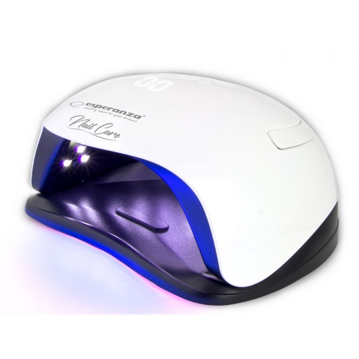 Negletørrer Esperanza EBN005 Sort Hvid 54 W produktemballage