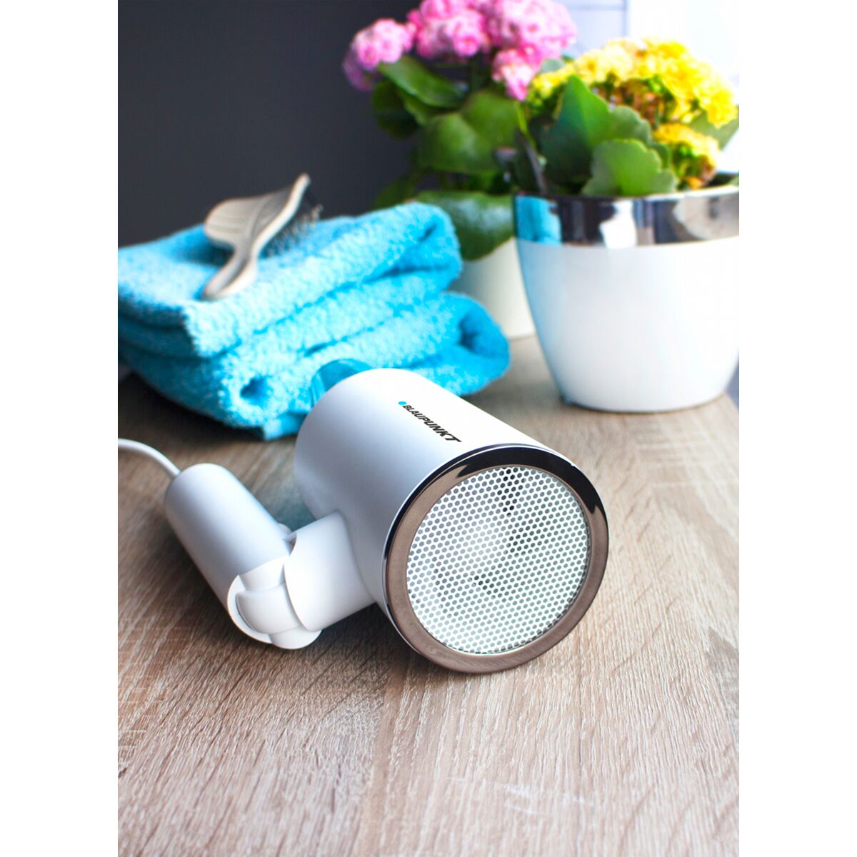 Hårtørrer Blaupunkt HDD401WH Hvid 1600 W produktemballage