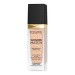 Eveline Cosmetics, Wonder Match Skin Absolute Perfection, Oil Free, Liquid Foundation, 16, Light Beige, 30 ml
