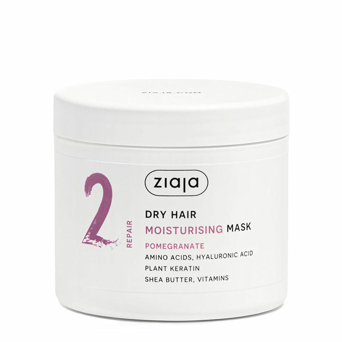 Hårmaske Ziaja PLANT ESSENTIALS 350 ml til kvinder hårmaske emballage