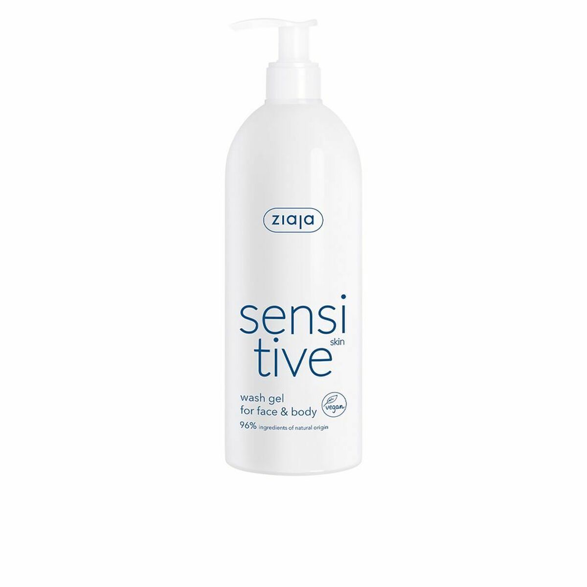 Cleansing Gel Ziaja Sensitve 400 ml til kvinder hudpleje emballage