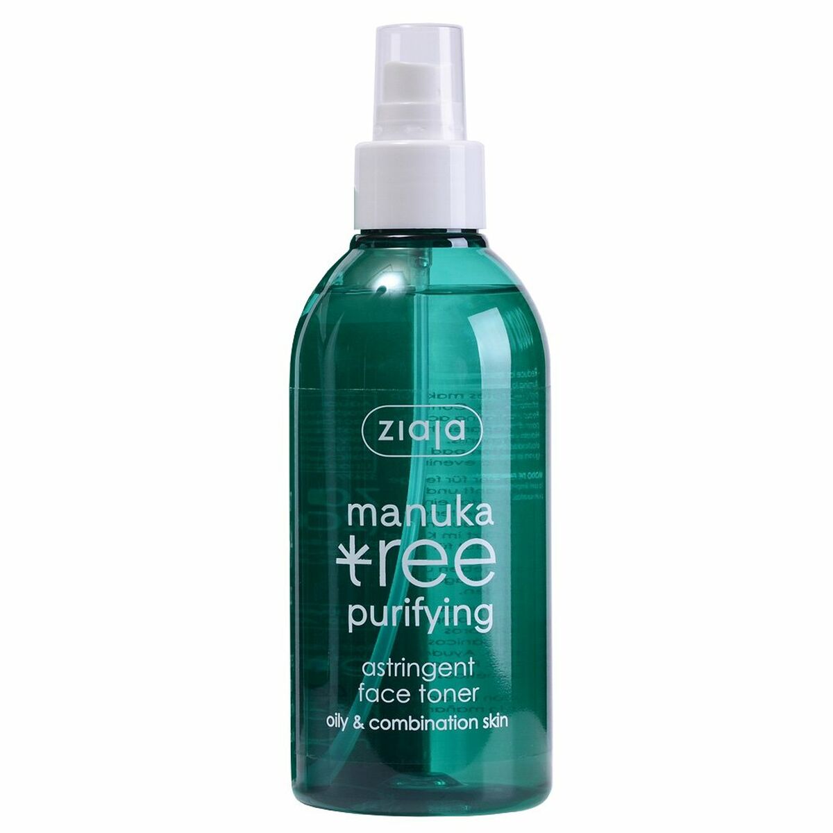 Purifying Cleansing Toner Ziaja Manuka 200 ml hudplejeemballage
