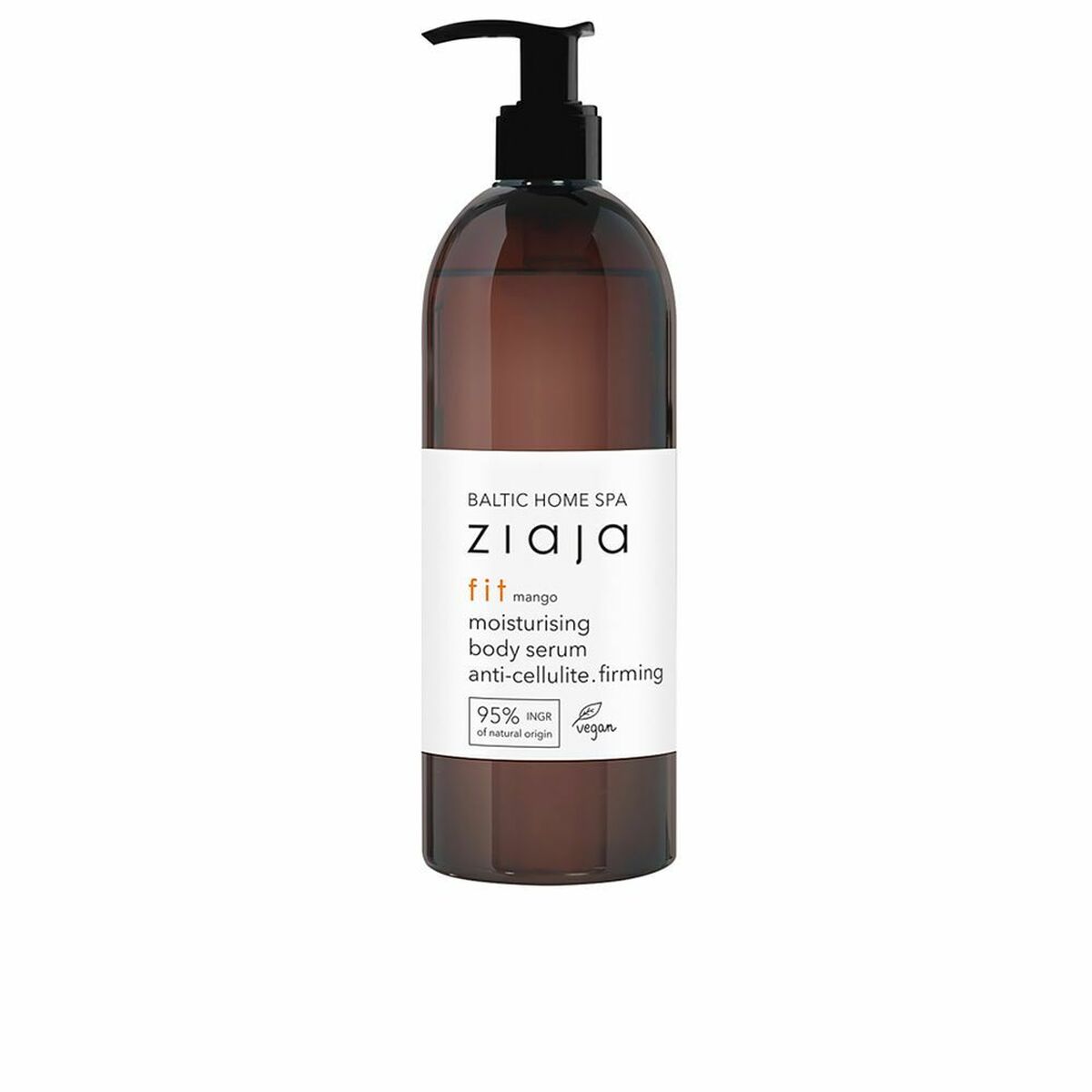 Body Serum Ziaja Baltic Home Spa Fit 400 ml Anti-Cellulite til kvinder serumflaske