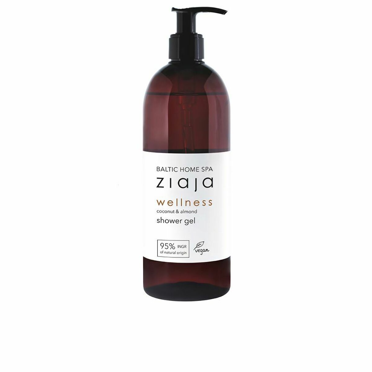 Shower Gel Ziaja Baltic Home Spa Wellness 500 ml Mandler Kokosnød til kvinder hudplejeemballage