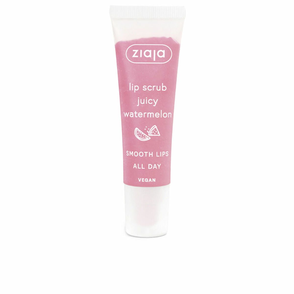 Lip Scrub Ziaja Juicy Watermelon 12 ml til kvinder produkt emballage
