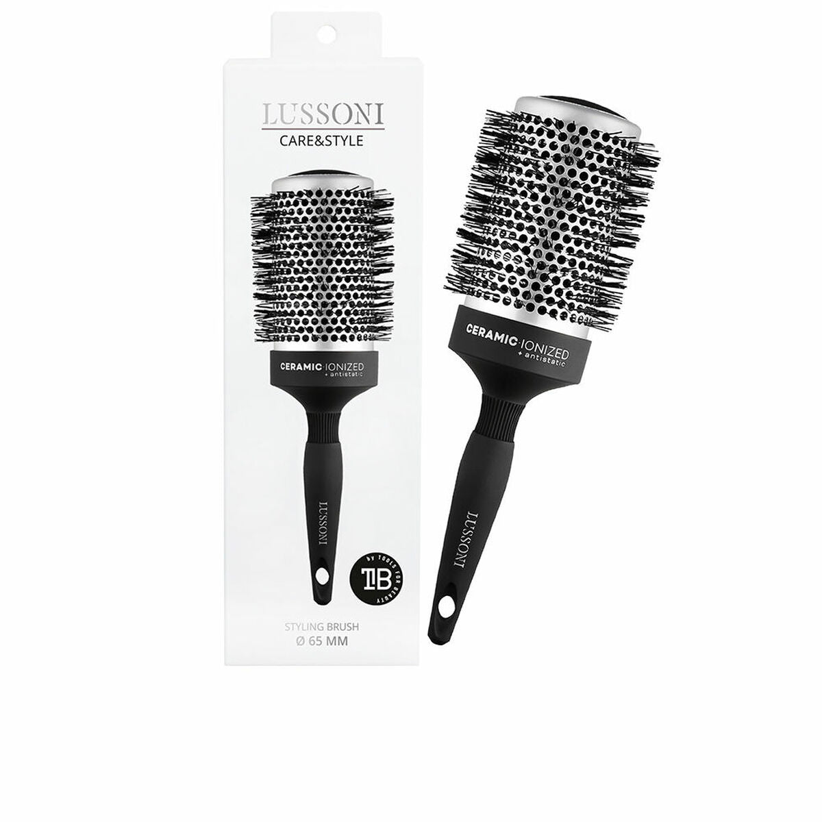 Styling Brush Lussoni Care Style Keramik Ø 65 mm produktemballage