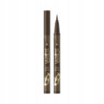 Eveline Cosmetics, Variete, Precise Eyeliner Brush, Liquid Eyeliner, 02, Brown, 4 ml