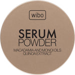 Wibo, Serum Powder Macadamia, Quinoa, Absorbs oil, Loose Setting Powder, Transparent, 10 g
