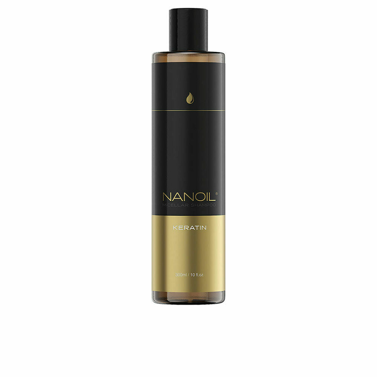 Micellar Shampoo Nanoil Micellar Shampoo 300 ml Keratin til kvinder shampooflaske