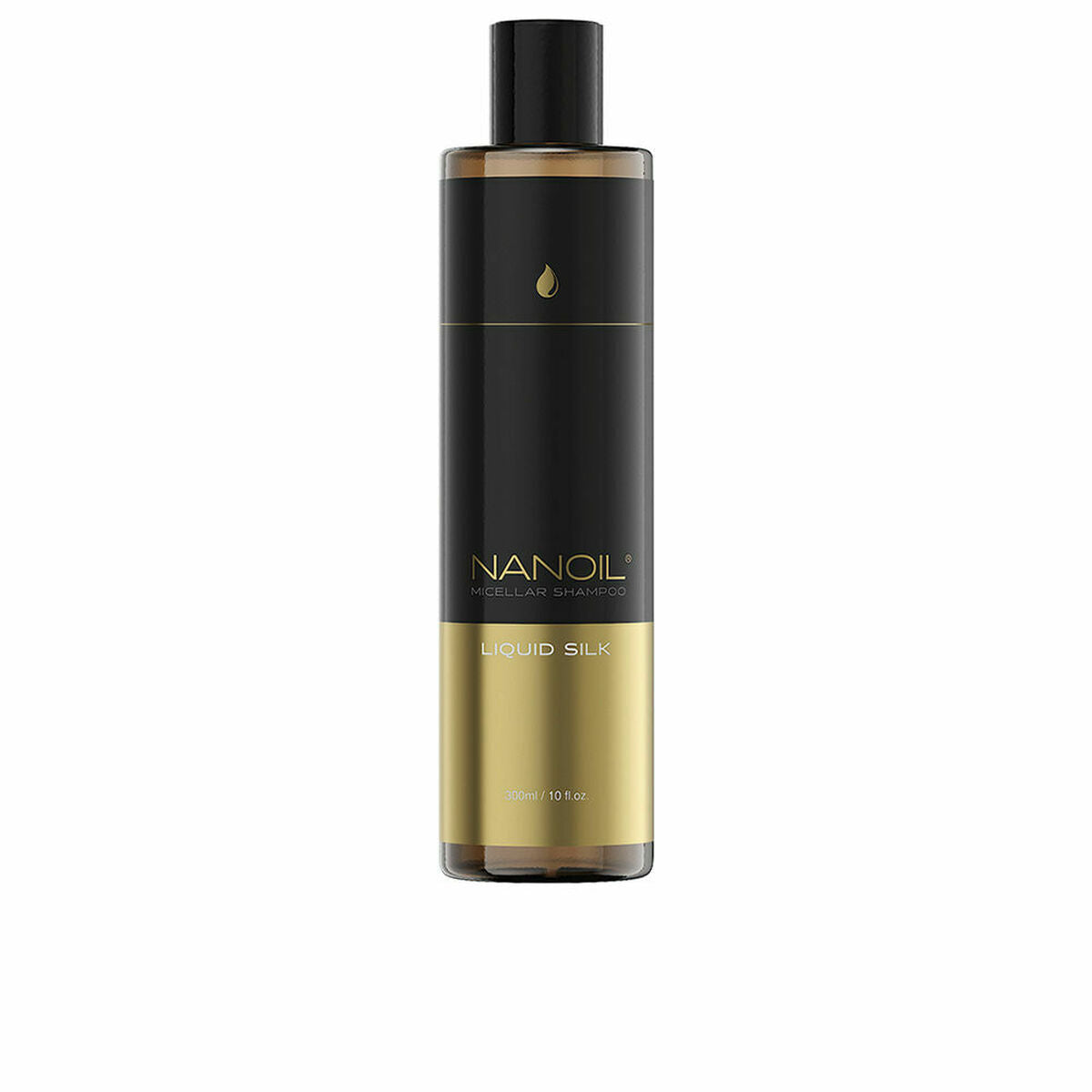 Micellar Shampoo Nanoil Micellr Shampoo 300 ml Silk Frizz kontrol til kvinder shampooflaske