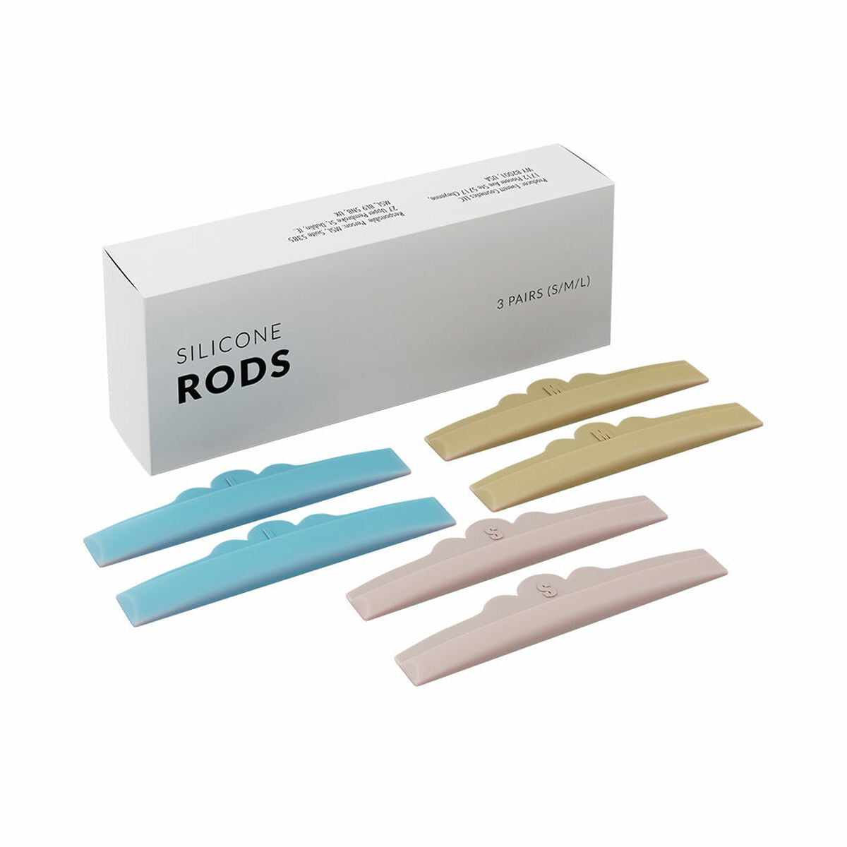 Cushion Nanolash LASH LIFT Silikone Tabs 6 stk. produktemballage