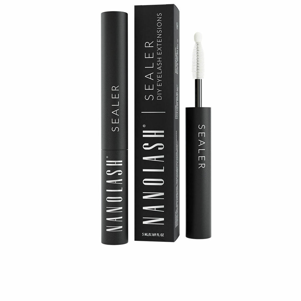 Falsk øjenvippe klæbemiddel Nanolash LASH LIFT 5 ml produktemballage