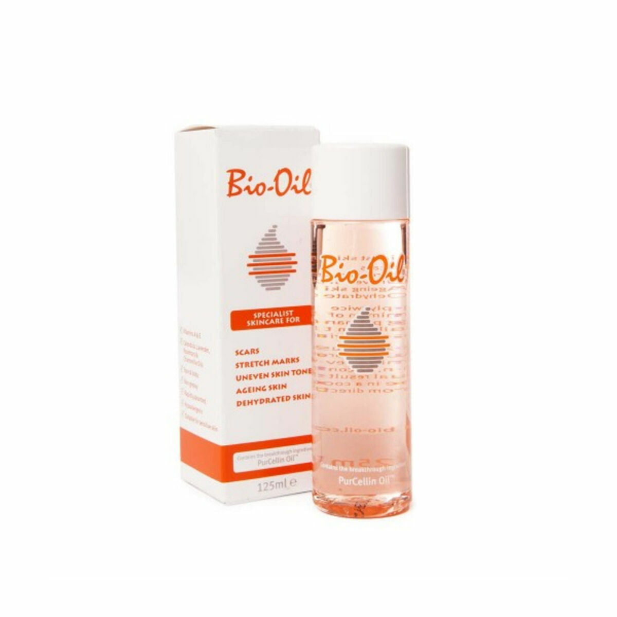 Anti-Stretch Mark Oil PurCellin Bio-olie produktemballage