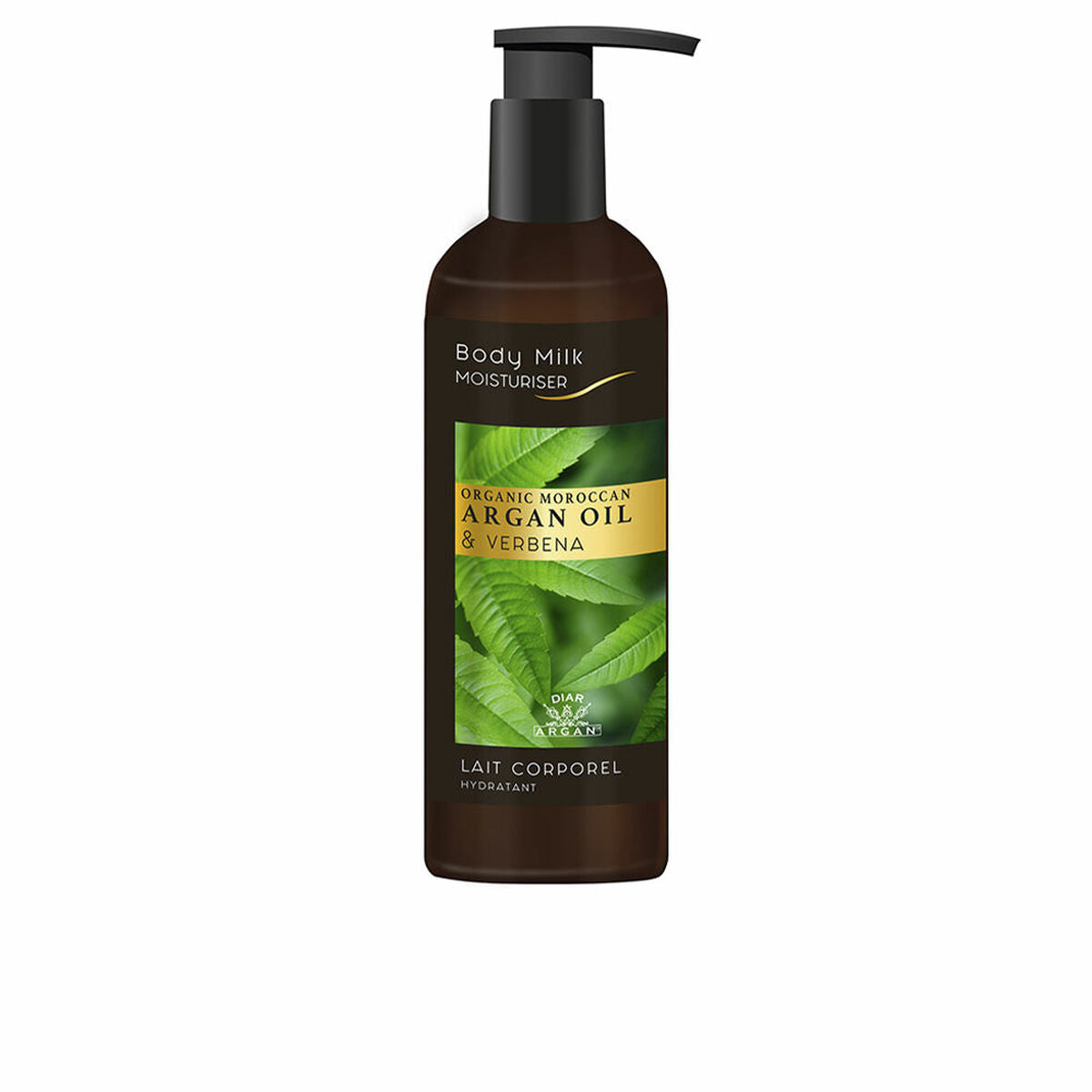 Body Lotion Diar Argan Leche Corporal Hidratante 200 ml Argan til kvinder hudplejeemballage
