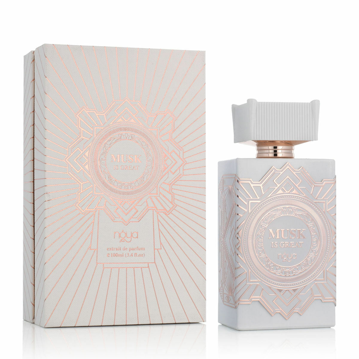Unisex parfume Zimaya MUSK ER FANTASTISK Musk Is Great 100 ml til kvinder produktemballage
