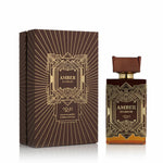 Unisex parfume Noya AMBER ER FANTASTISK produktemballage