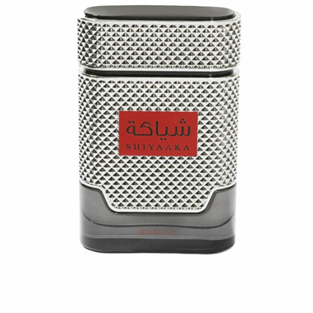 Parfume Khadlaj SHIYAAKA SILVER til mænd produktemballage
